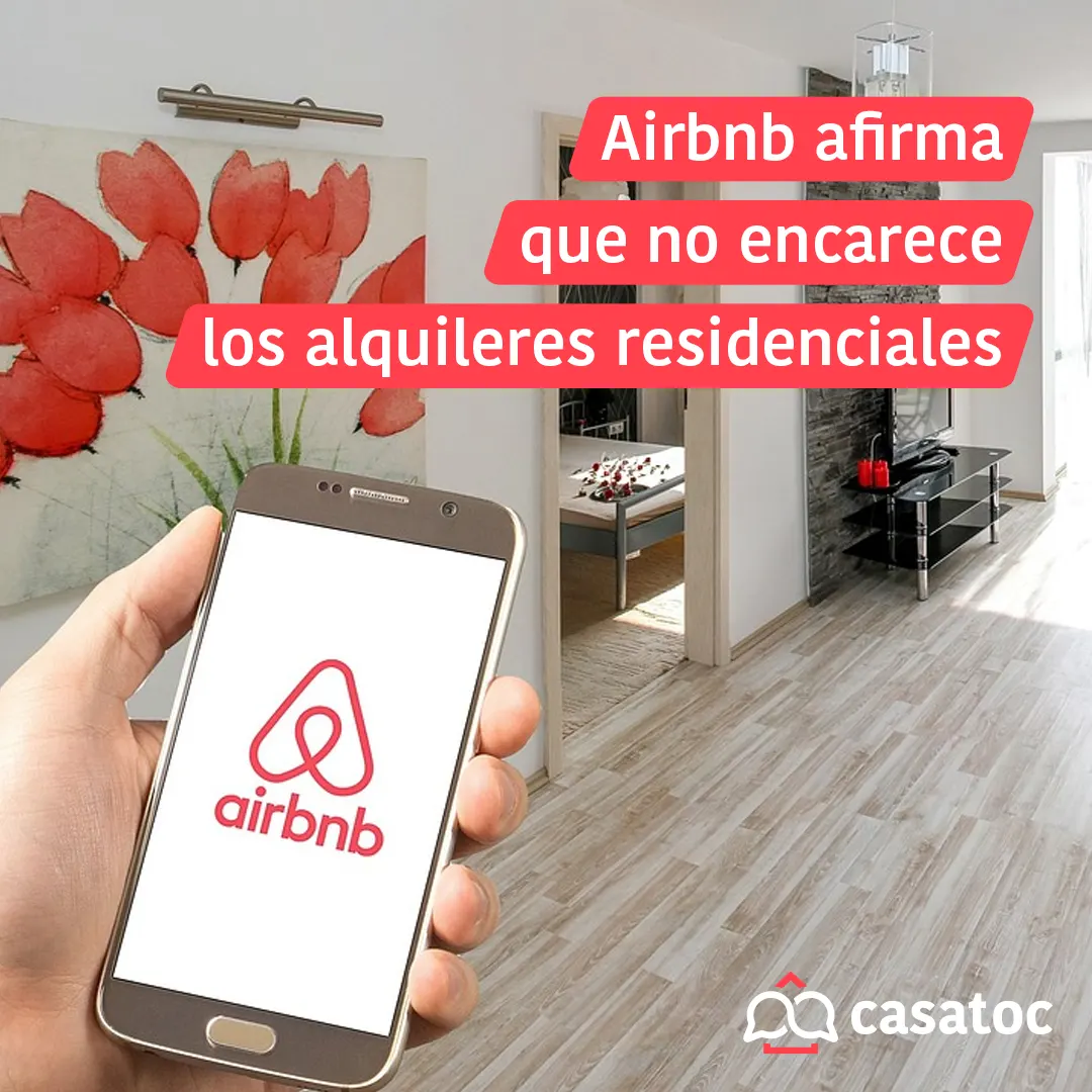 Airbnb afirma que no encarece