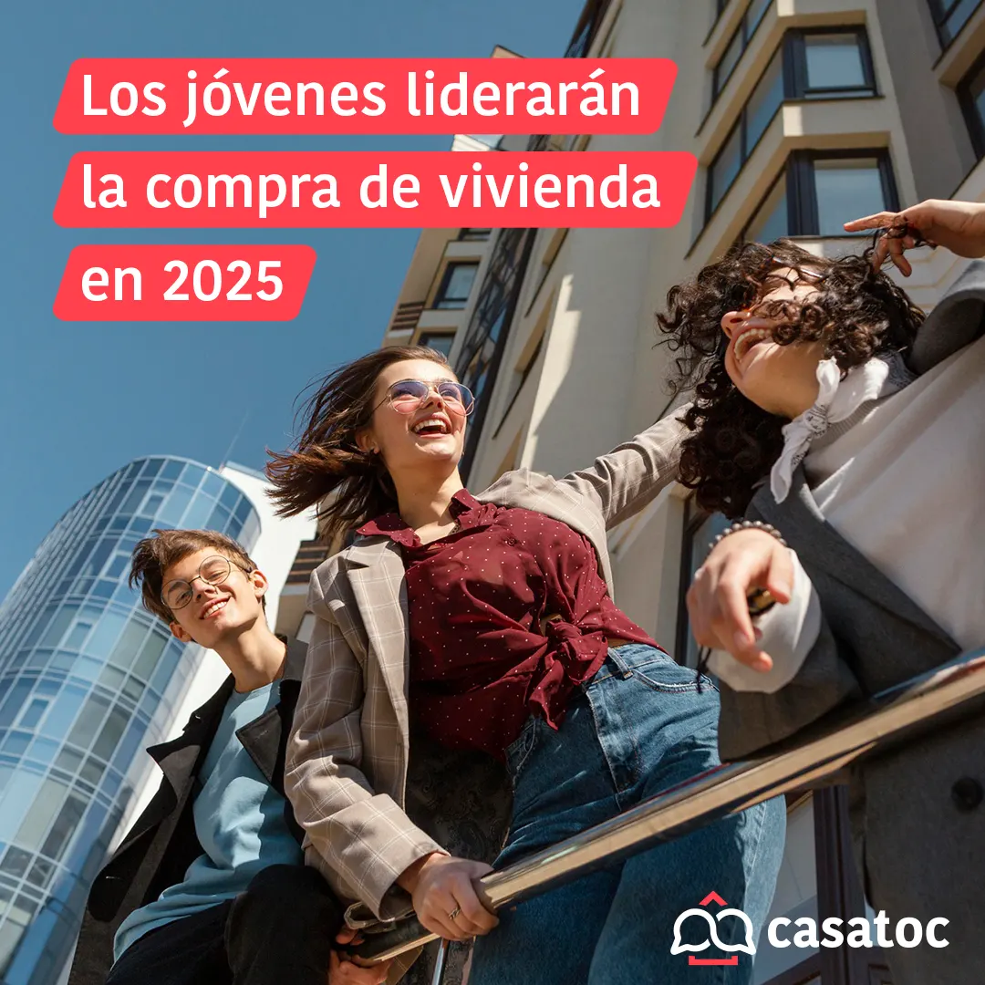 Los jóvenes liderarán la compra de vivienda