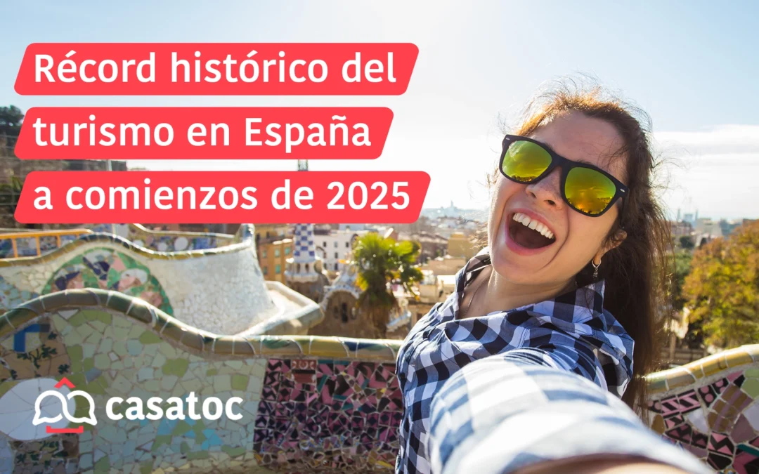 Récord histórico del turismo en España a comienzos 2025